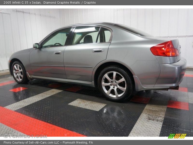 Diamond Graphite Metallic / Graphite 2005 Infiniti G 35 x Sedan