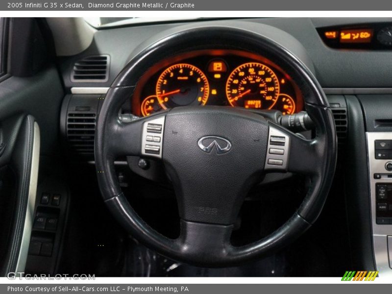 Diamond Graphite Metallic / Graphite 2005 Infiniti G 35 x Sedan