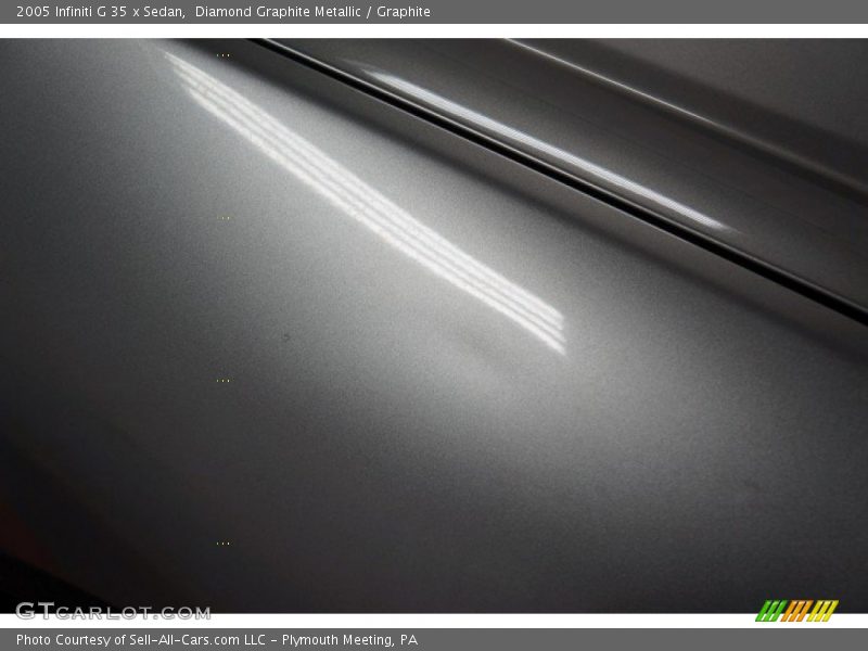 Diamond Graphite Metallic / Graphite 2005 Infiniti G 35 x Sedan