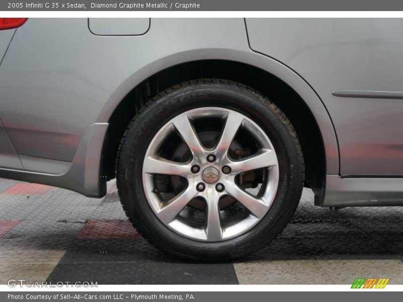 Diamond Graphite Metallic / Graphite 2005 Infiniti G 35 x Sedan