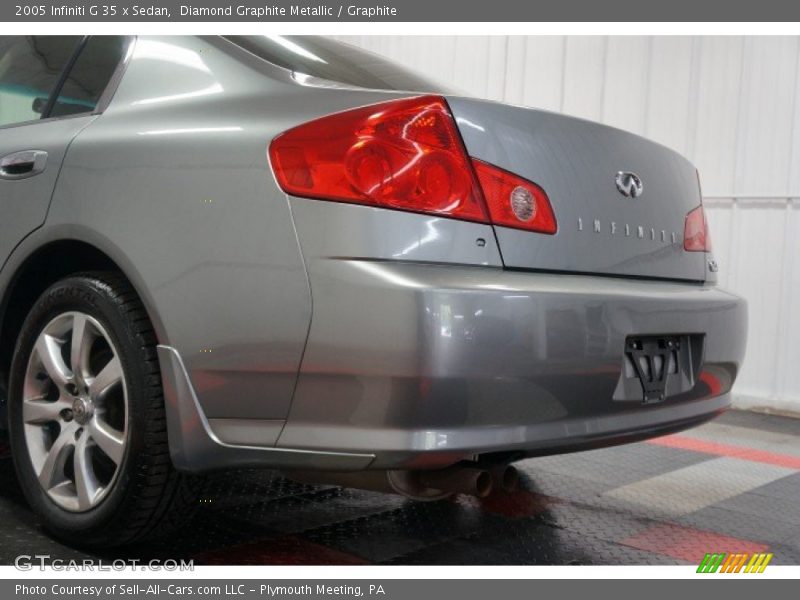 Diamond Graphite Metallic / Graphite 2005 Infiniti G 35 x Sedan