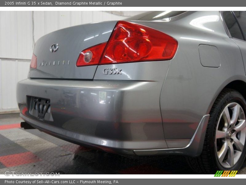 Diamond Graphite Metallic / Graphite 2005 Infiniti G 35 x Sedan