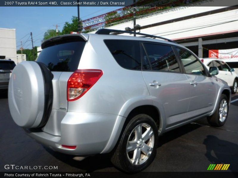 Classic Silver Metallic / Dark Charcoal 2007 Toyota RAV4 Sport 4WD