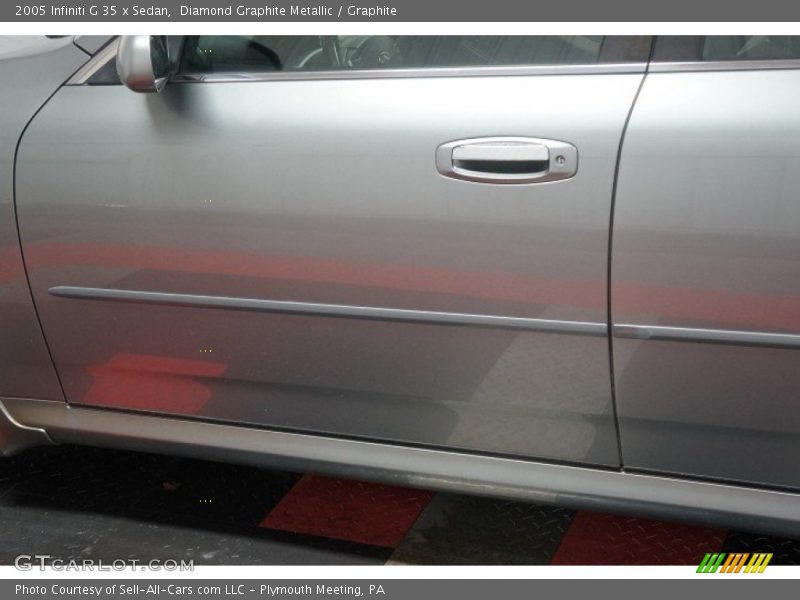 Diamond Graphite Metallic / Graphite 2005 Infiniti G 35 x Sedan