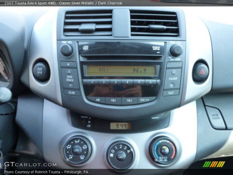 Classic Silver Metallic / Dark Charcoal 2007 Toyota RAV4 Sport 4WD