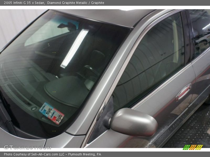 Diamond Graphite Metallic / Graphite 2005 Infiniti G 35 x Sedan