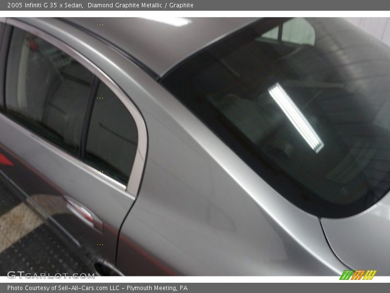 Diamond Graphite Metallic / Graphite 2005 Infiniti G 35 x Sedan
