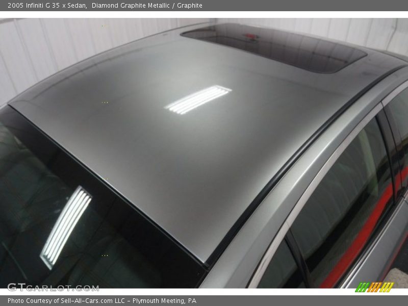 Diamond Graphite Metallic / Graphite 2005 Infiniti G 35 x Sedan