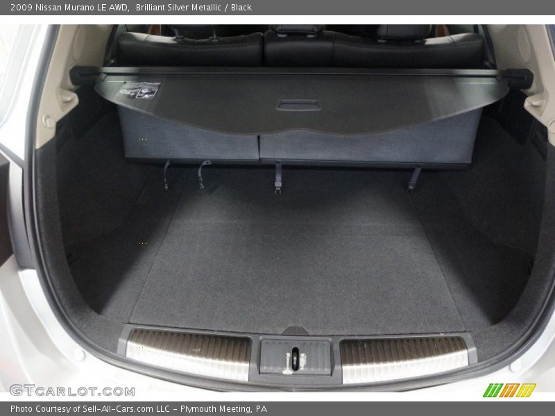 Brilliant Silver Metallic / Black 2009 Nissan Murano LE AWD