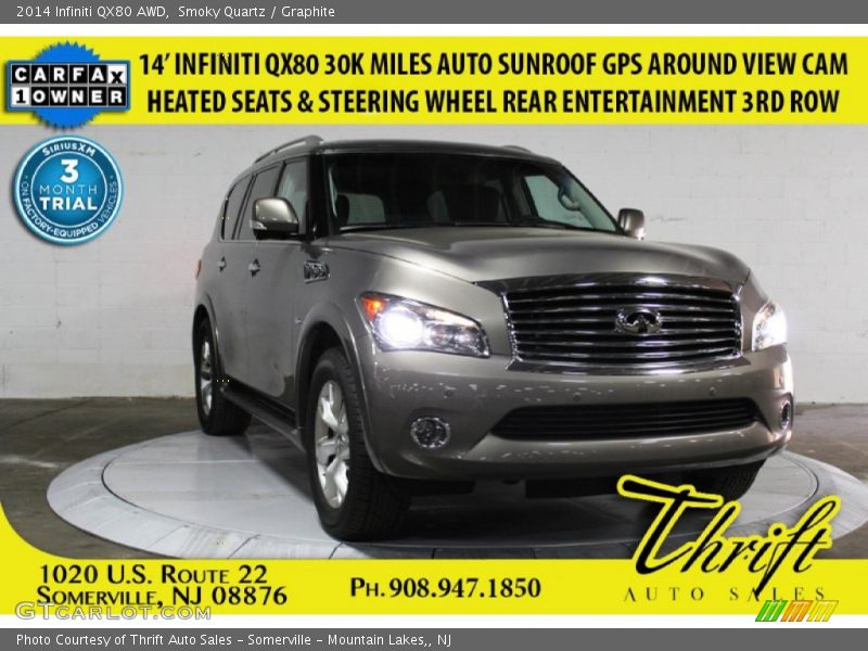 Smoky Quartz / Graphite 2014 Infiniti QX80 AWD