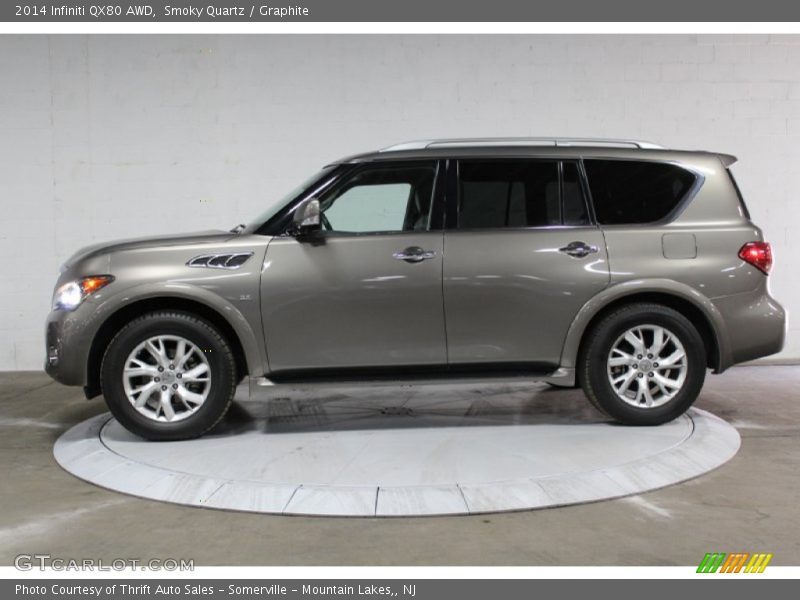  2014 QX80 AWD Smoky Quartz