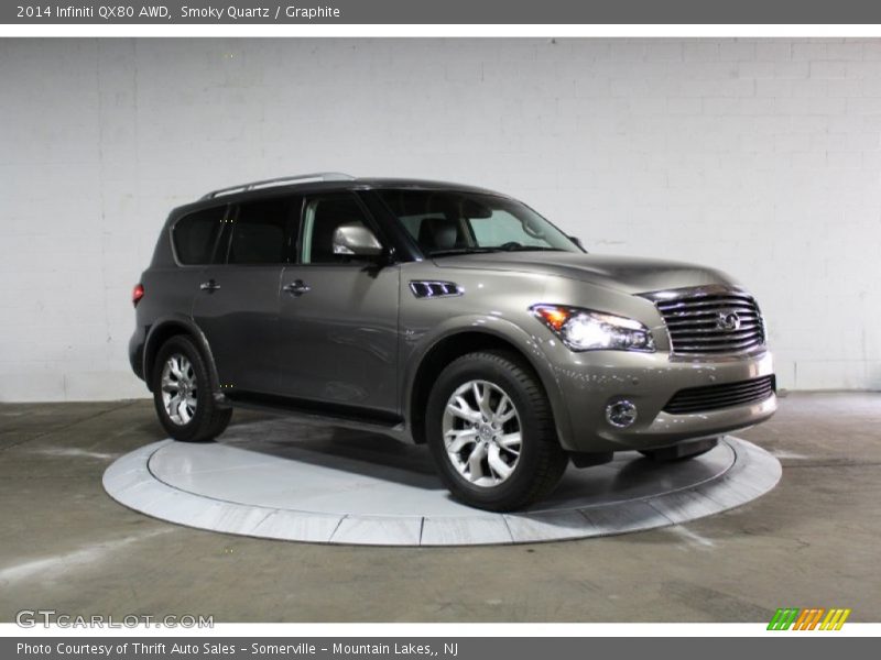 Smoky Quartz / Graphite 2014 Infiniti QX80 AWD