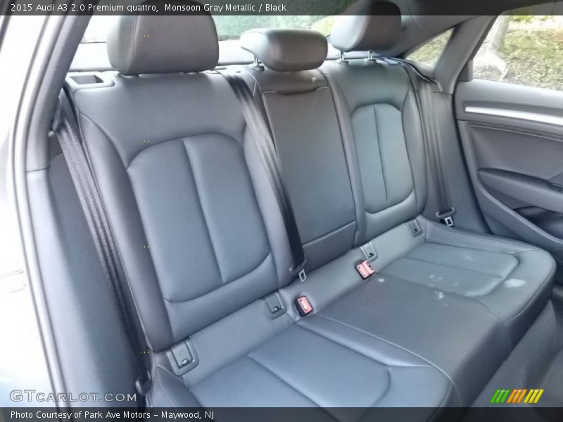 Monsoon Gray Metallic / Black 2015 Audi A3 2.0 Premium quattro