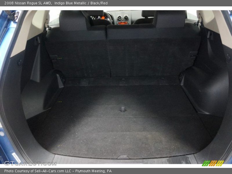 Indigo Blue Metallic / Black/Red 2008 Nissan Rogue SL AWD