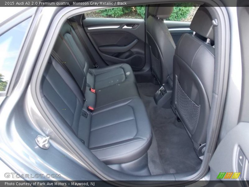 Monsoon Gray Metallic / Black 2015 Audi A3 2.0 Premium quattro