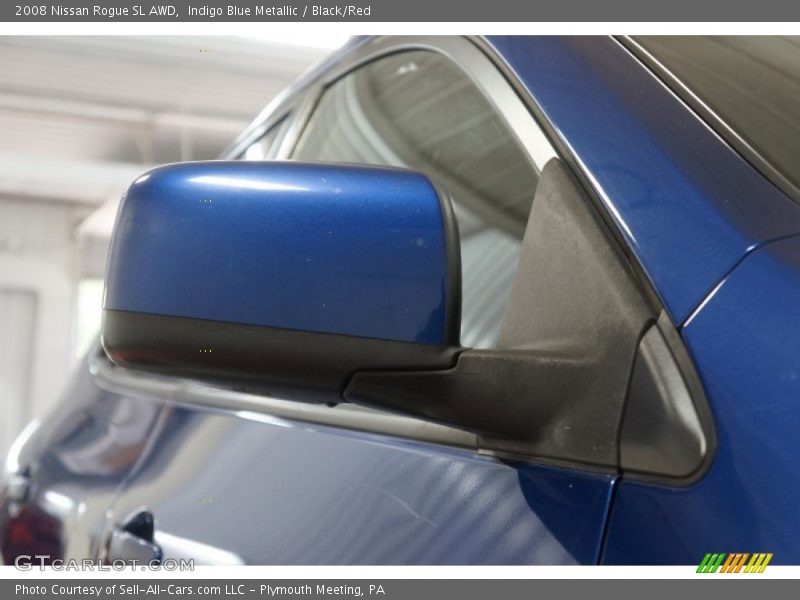Indigo Blue Metallic / Black/Red 2008 Nissan Rogue SL AWD