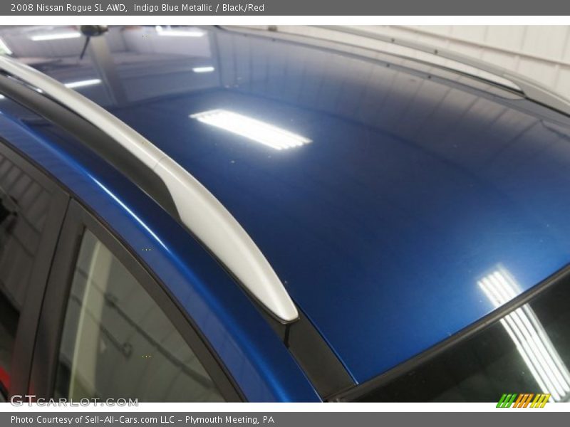 Indigo Blue Metallic / Black/Red 2008 Nissan Rogue SL AWD