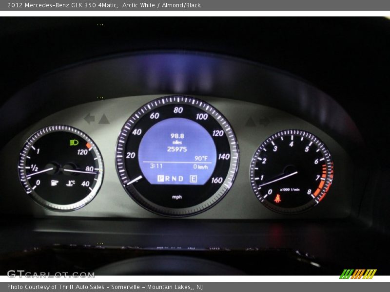  2012 GLK 350 4Matic 350 4Matic Gauges