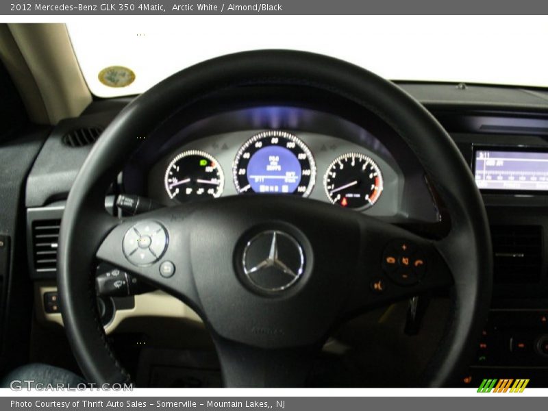Arctic White / Almond/Black 2012 Mercedes-Benz GLK 350 4Matic