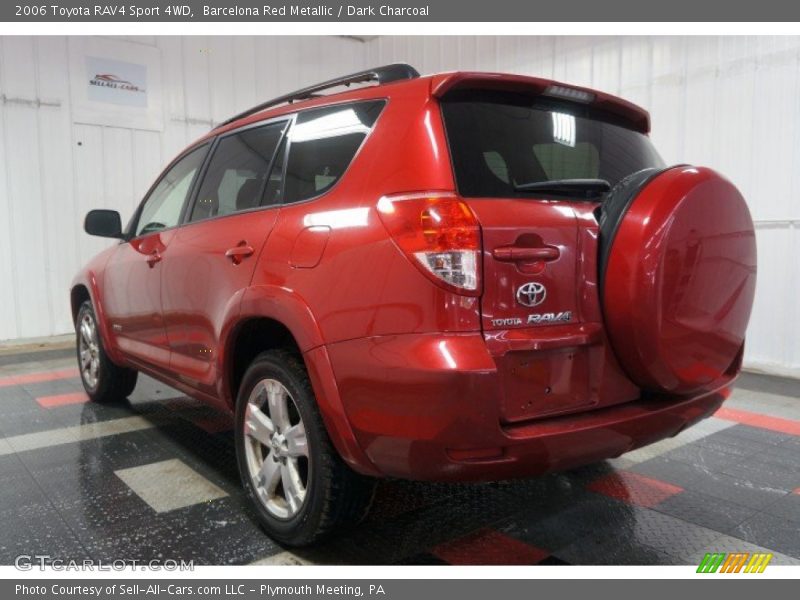 Barcelona Red Metallic / Dark Charcoal 2006 Toyota RAV4 Sport 4WD