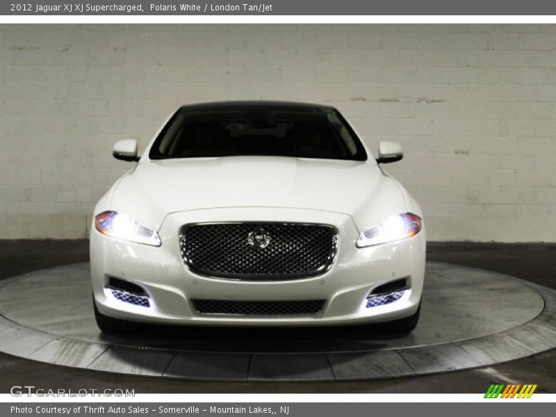 Polaris White / London Tan/Jet 2012 Jaguar XJ XJ Supercharged