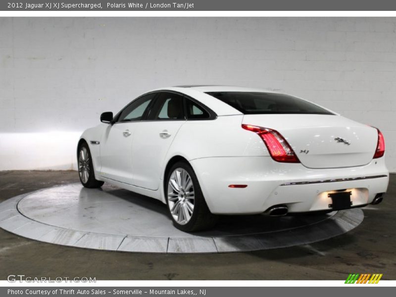 Polaris White / London Tan/Jet 2012 Jaguar XJ XJ Supercharged