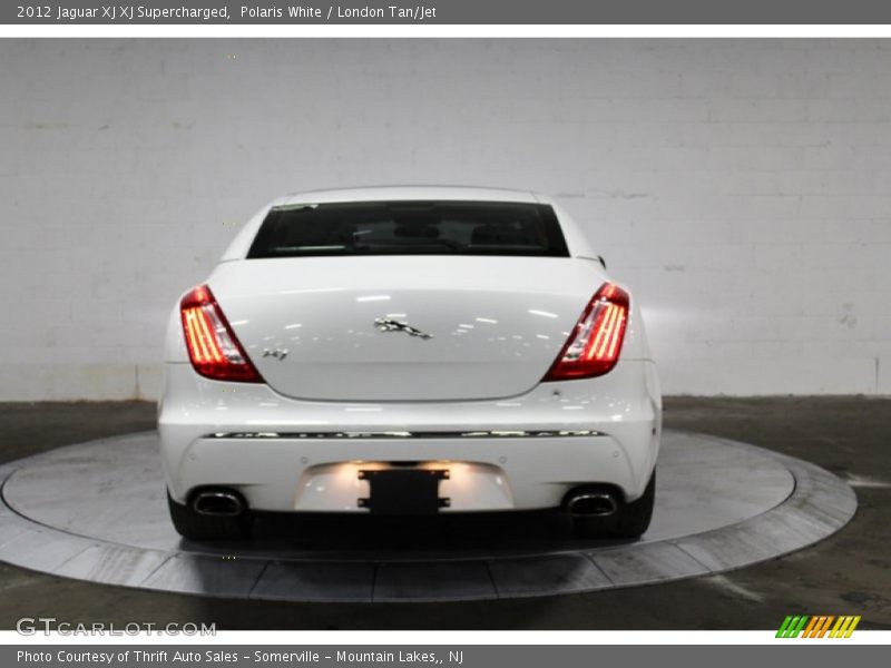 Polaris White / London Tan/Jet 2012 Jaguar XJ XJ Supercharged