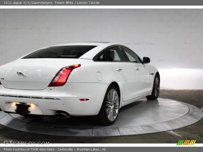 Polaris White / London Tan/Jet 2012 Jaguar XJ XJ Supercharged