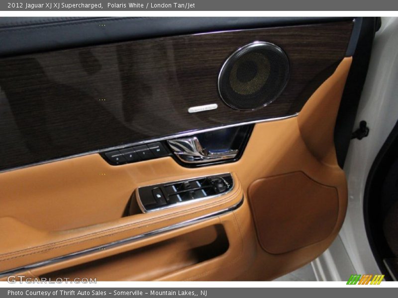 Polaris White / London Tan/Jet 2012 Jaguar XJ XJ Supercharged