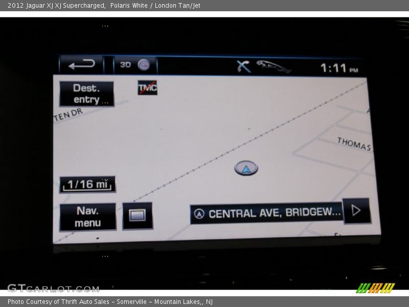 Polaris White / London Tan/Jet 2012 Jaguar XJ XJ Supercharged