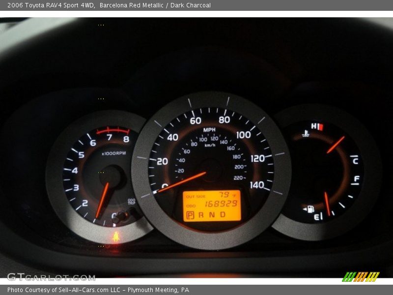 Barcelona Red Metallic / Dark Charcoal 2006 Toyota RAV4 Sport 4WD