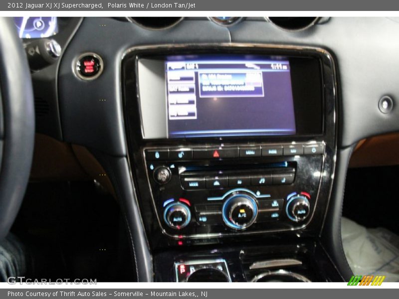 Polaris White / London Tan/Jet 2012 Jaguar XJ XJ Supercharged