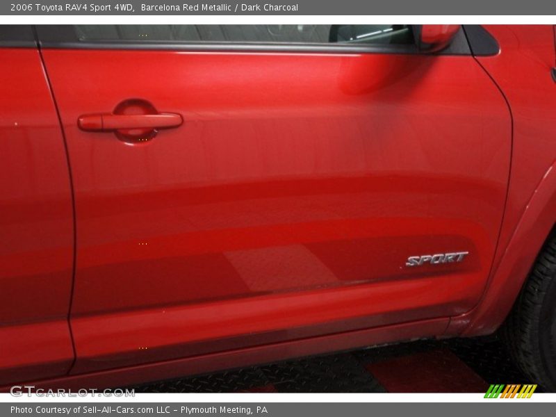 Barcelona Red Metallic / Dark Charcoal 2006 Toyota RAV4 Sport 4WD