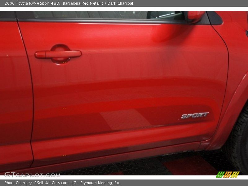 Barcelona Red Metallic / Dark Charcoal 2006 Toyota RAV4 Sport 4WD