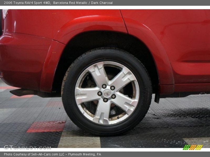 Barcelona Red Metallic / Dark Charcoal 2006 Toyota RAV4 Sport 4WD