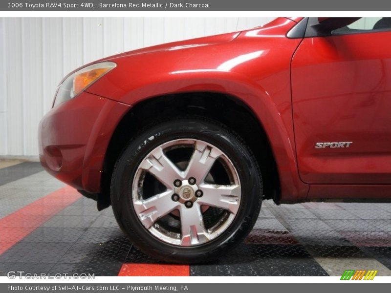 Barcelona Red Metallic / Dark Charcoal 2006 Toyota RAV4 Sport 4WD