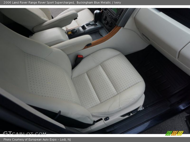 Buckingham Blue Metallic / Ivory 2006 Land Rover Range Rover Sport Supercharged