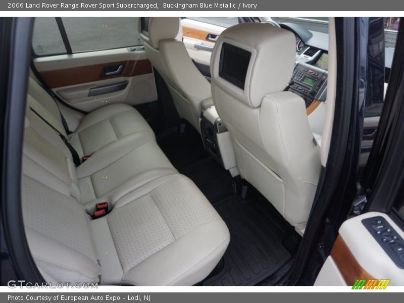 Buckingham Blue Metallic / Ivory 2006 Land Rover Range Rover Sport Supercharged