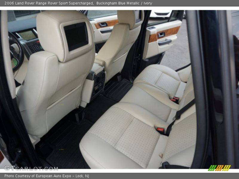 Buckingham Blue Metallic / Ivory 2006 Land Rover Range Rover Sport Supercharged