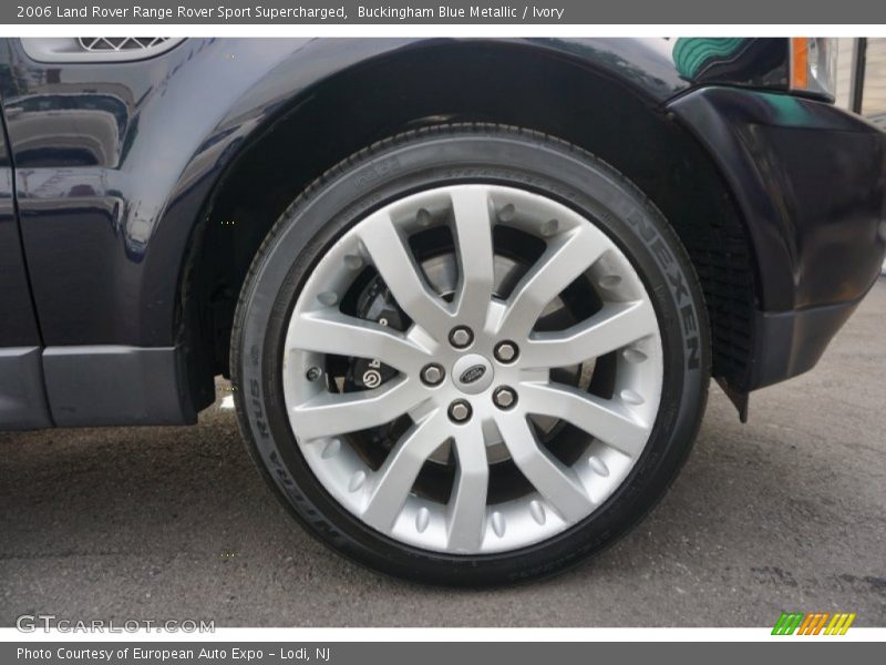 Buckingham Blue Metallic / Ivory 2006 Land Rover Range Rover Sport Supercharged