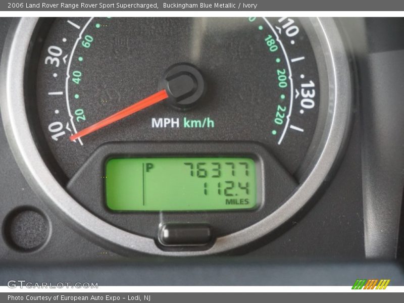 Buckingham Blue Metallic / Ivory 2006 Land Rover Range Rover Sport Supercharged