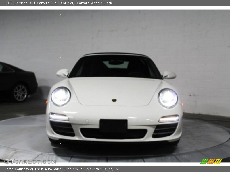 Carrara White / Black 2012 Porsche 911 Carrera GTS Cabriolet