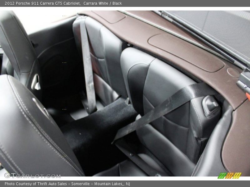 Carrara White / Black 2012 Porsche 911 Carrera GTS Cabriolet