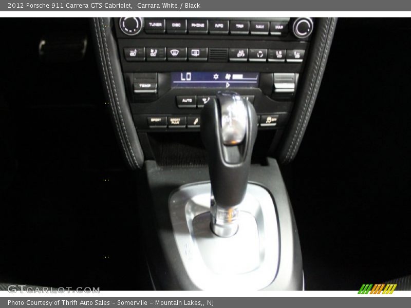 Carrara White / Black 2012 Porsche 911 Carrera GTS Cabriolet