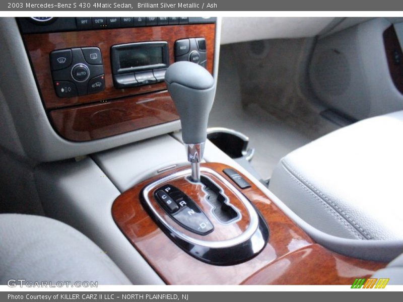 Brilliant Silver Metallic / Ash 2003 Mercedes-Benz S 430 4Matic Sedan