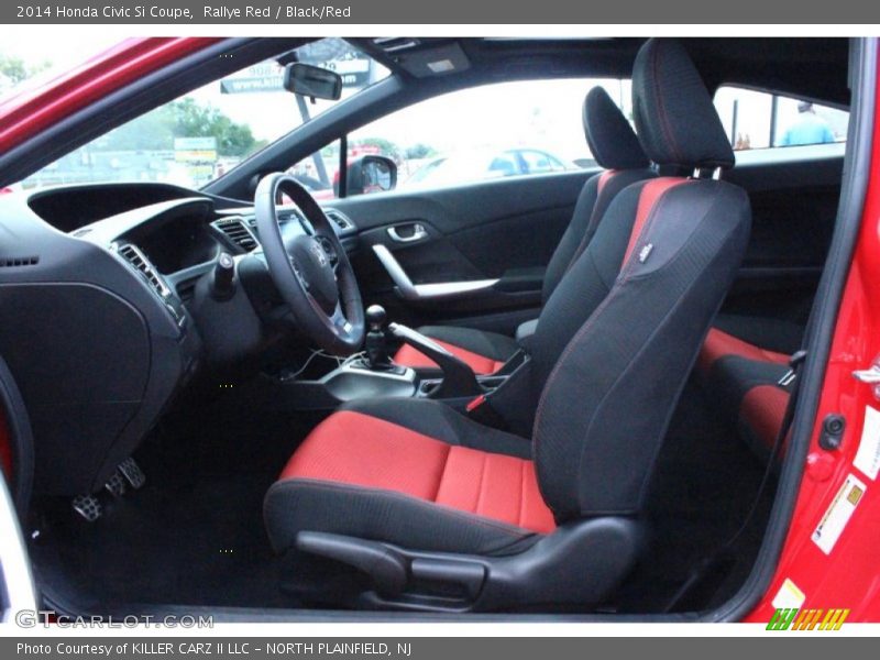 Rallye Red / Black/Red 2014 Honda Civic Si Coupe