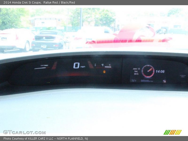 Rallye Red / Black/Red 2014 Honda Civic Si Coupe