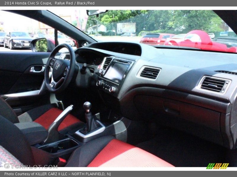 Rallye Red / Black/Red 2014 Honda Civic Si Coupe
