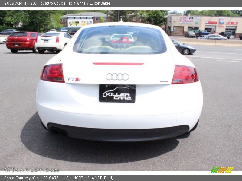 Ibis White / Luxor Beige 2009 Audi TT 2.0T quattro Coupe