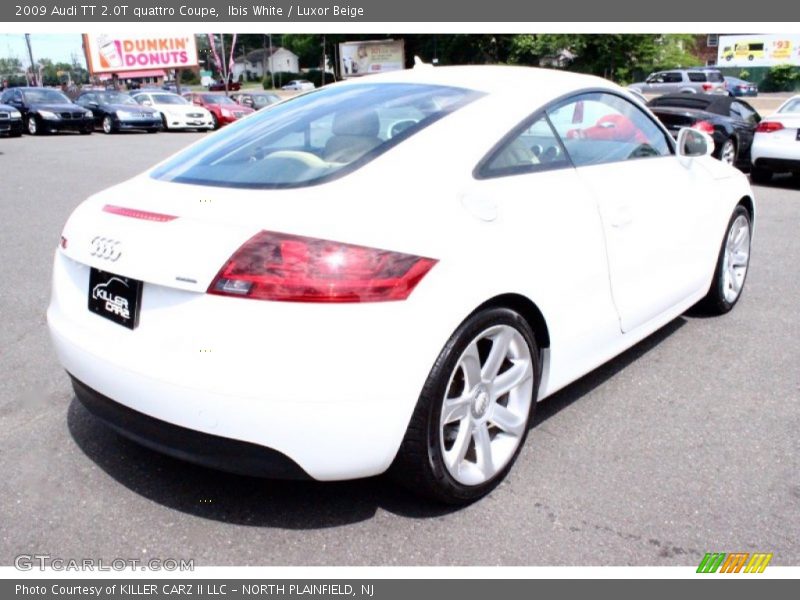 Ibis White / Luxor Beige 2009 Audi TT 2.0T quattro Coupe